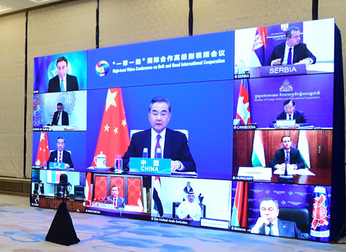 王毅部長「中国は『一帯一路』協力パートナーを5つの面でサポート」