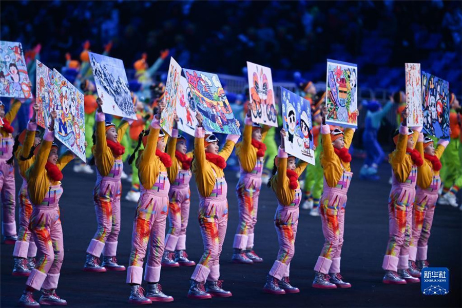 北京冬季五輪の開幕式がスタート