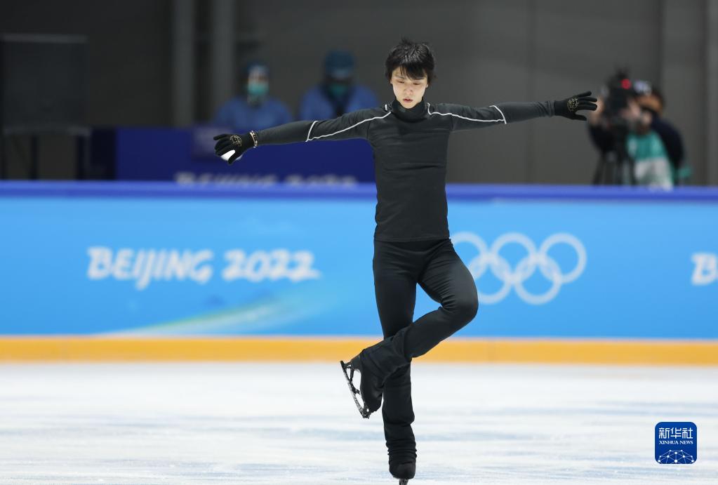 羽生結弦が7日の公式練習に参加　8日SPは午後登場