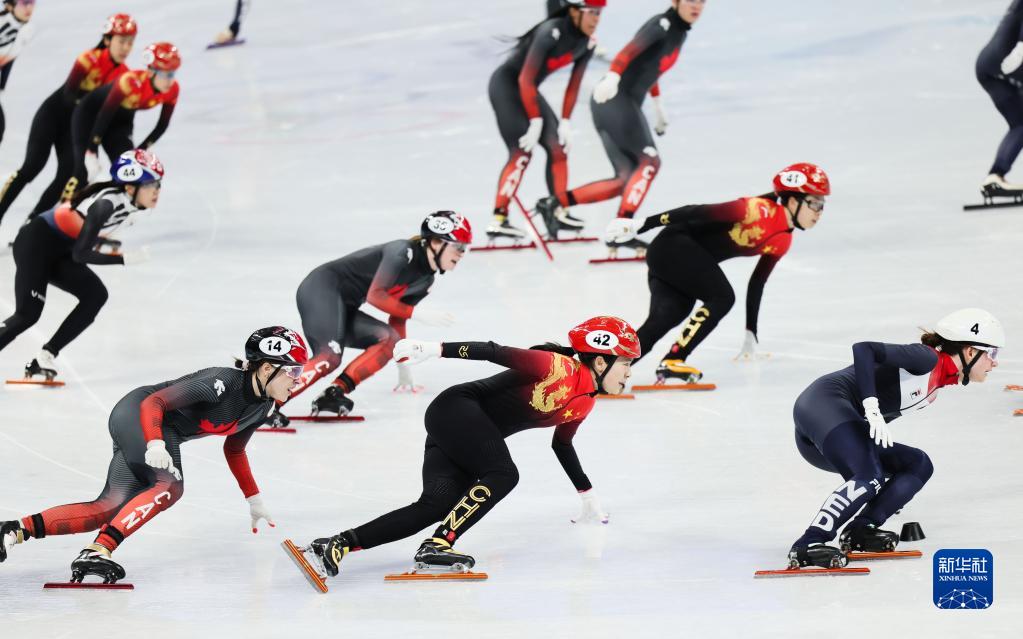 ショートトラック女子3千メートルリレーで中国が銅メダル　北京冬季五輪