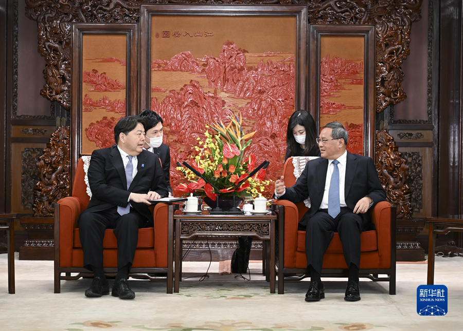 李強総理「日本の対中協力深化、中国の経済発展による利益の共有を歓迎」