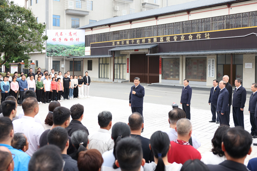 習近平総書記が広東省茂名市を視察