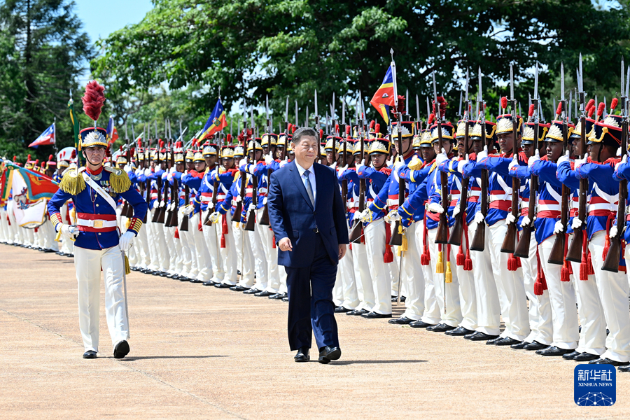 習近平国家主席がブラジルのルーラ大統領と会談