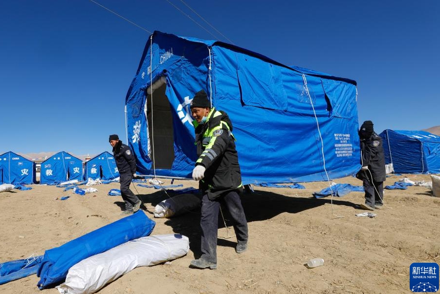 西蔵定日県M6.8地震　捜索救助から被災者の避難先確保と震災後復興の段階へ