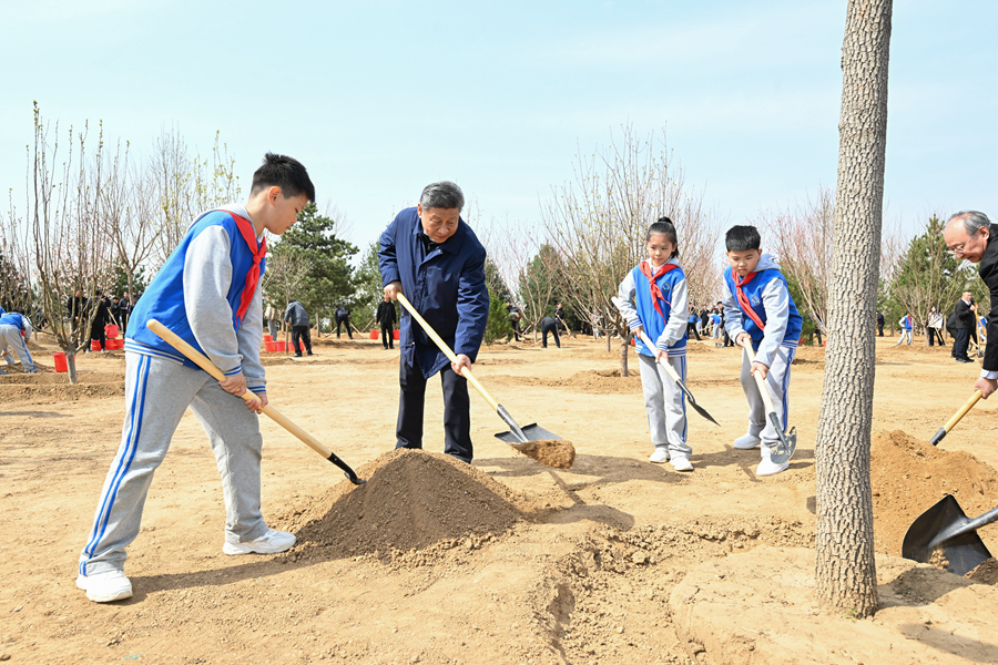 習近平総書記が首都ボランティア植樹活動に参加「祖国の大地をより緑豊かで生き生きとしたものに」