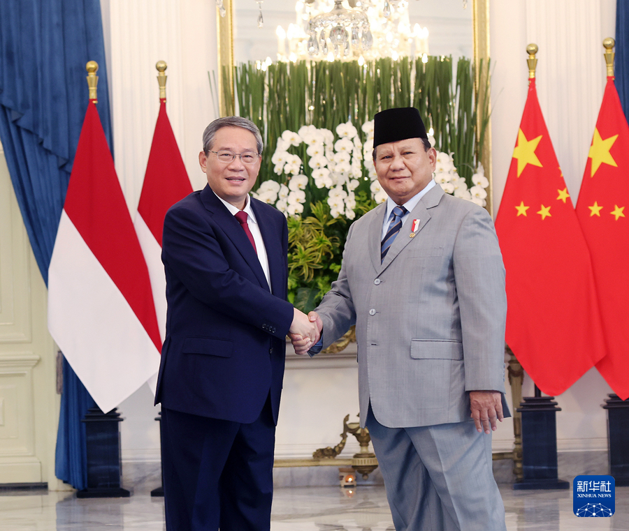 李強総理がインドネシアのプラボウォ大統領と会談
