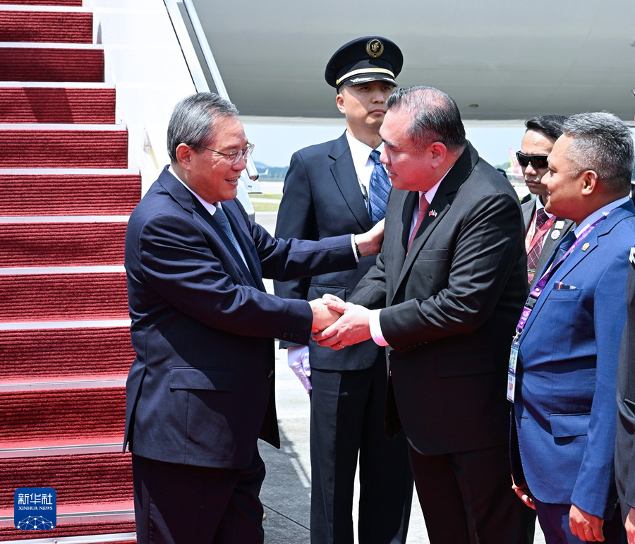 李強総理が「ASEAN－中国－湾岸協力会議サミット」出席のためマレーシア到着