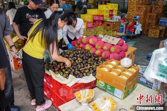端午節連休控え、東南アジア産フルーツの売れ行き好調　 広西・南寧