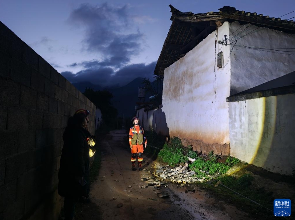 雲南省洱源でM5.0の地震