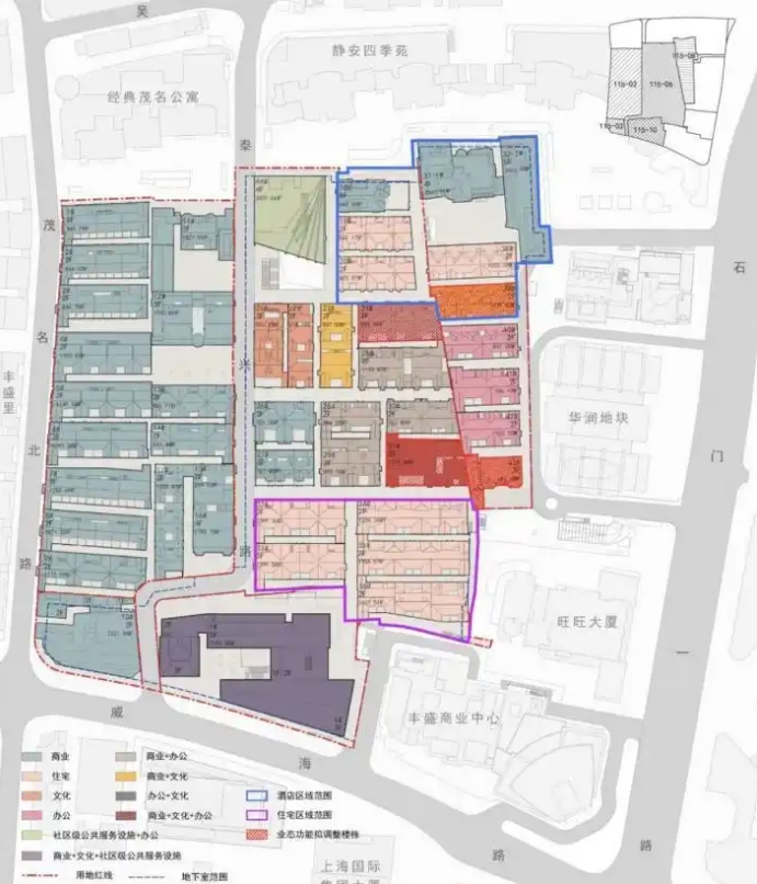 地下スペースの完成予想図。