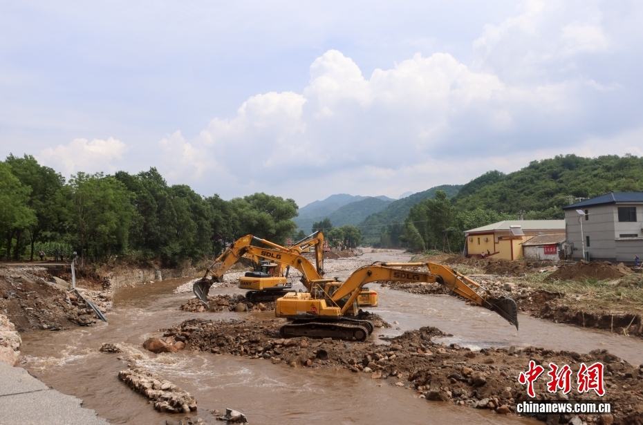 豪雨による道路寸断箇所が全て復旧　北京