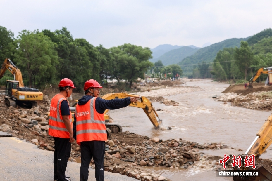 豪雨による道路寸断箇所が全て復旧　北京