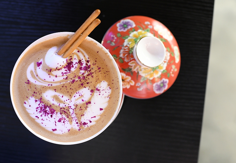 陳皮など中医薬を入れたコーヒー(資料写真。写真著作権はCFP視覚中国所有のため転載禁止)
