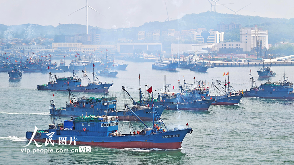 中国黄海・渤海の休漁期間が終了　漁船3万隻が一斉に漁を開始