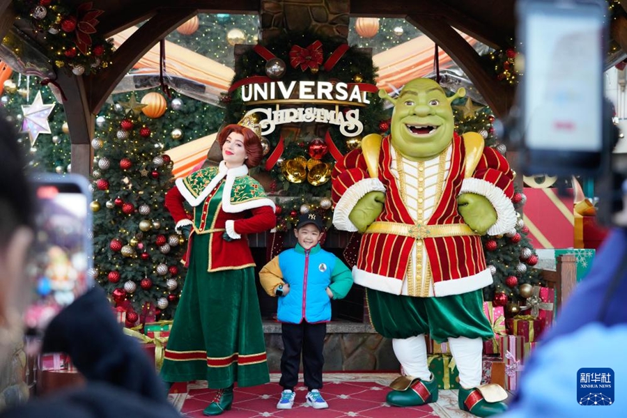 北京ユニバーサル・リゾートで冬季特別イベントがスタート