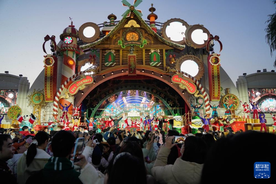 北京ユニバーサル・リゾートで冬季特別イベントがスタート