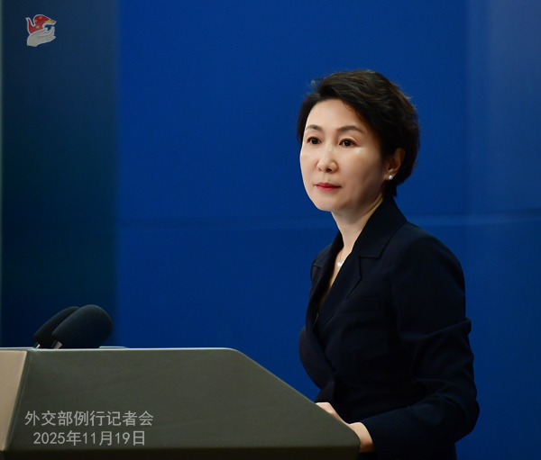 外交部「国際社会は軍国主義復活を強く警戒し、断固阻止しなければならない」