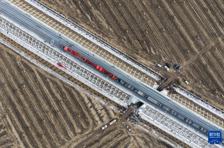 中国最北端の高速鉄道「哈伊高速鉄道」が全線レール敷設完了　黒竜江省