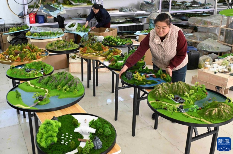 ジオラマが現地の農村振興の原動力に　河北省平山