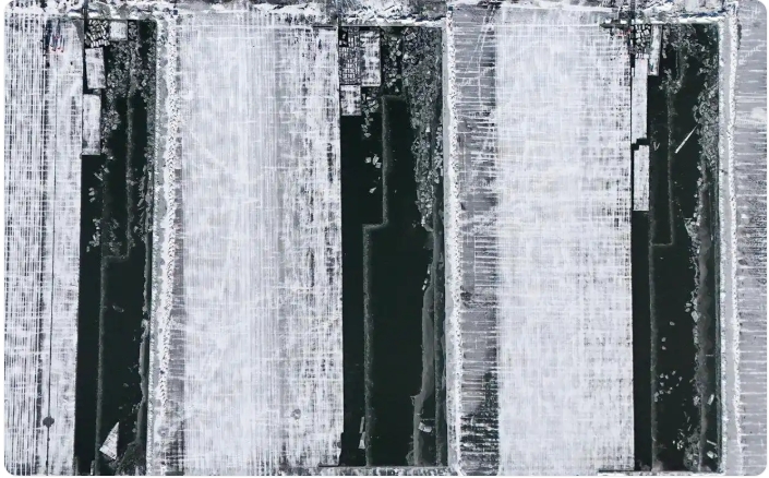 採氷作業が本格始動した哈爾浜　黒竜江省