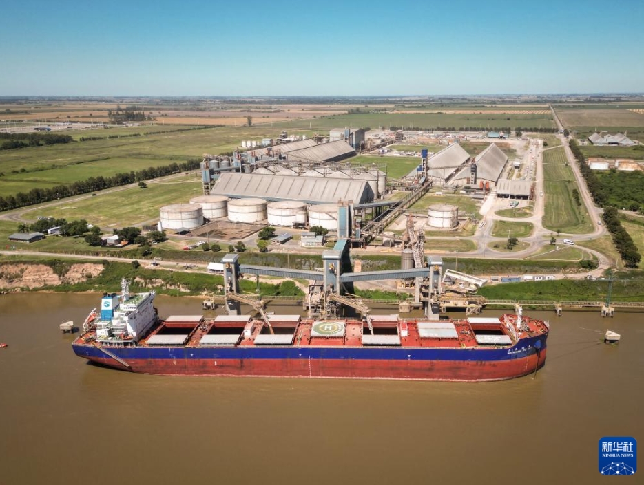 アルゼンチンから中国に向けた初の小麦輸出