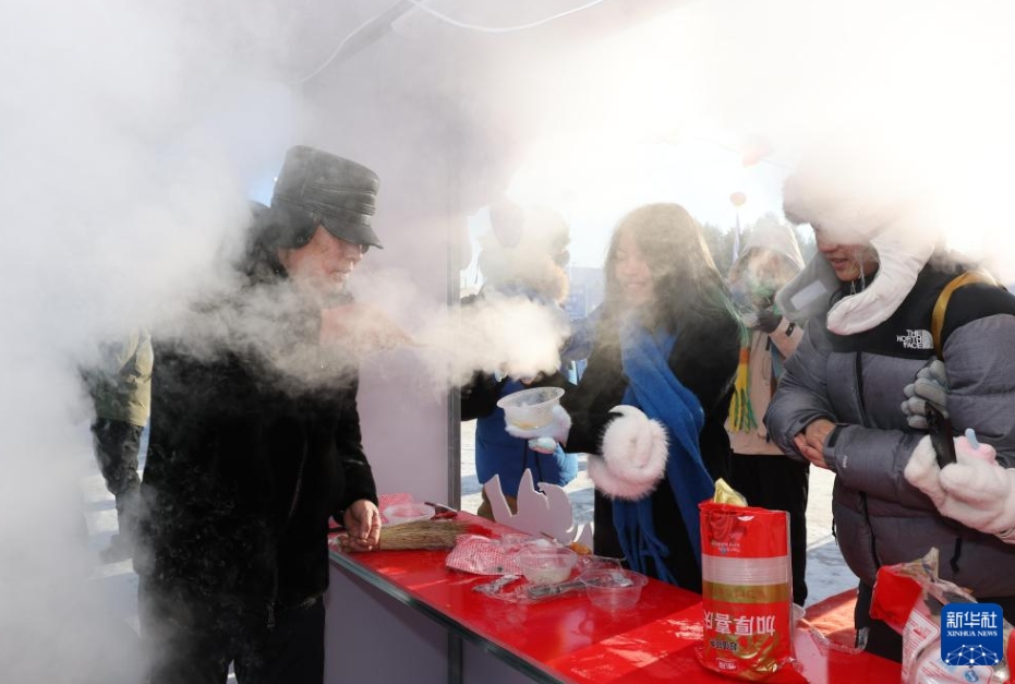 「中国最北端」の漠河市で冬至文化フェスティバル　黒竜江省