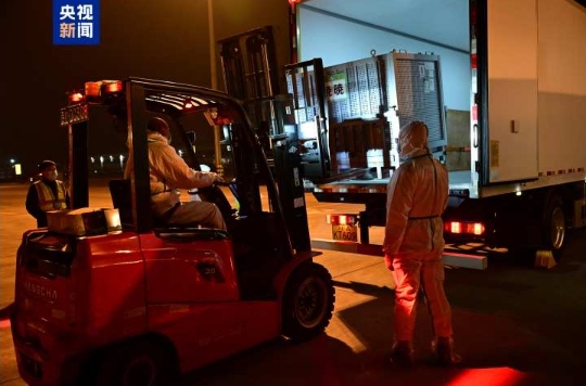 パンダの「暁暁」と「蕾蕾」が無事中国に到着