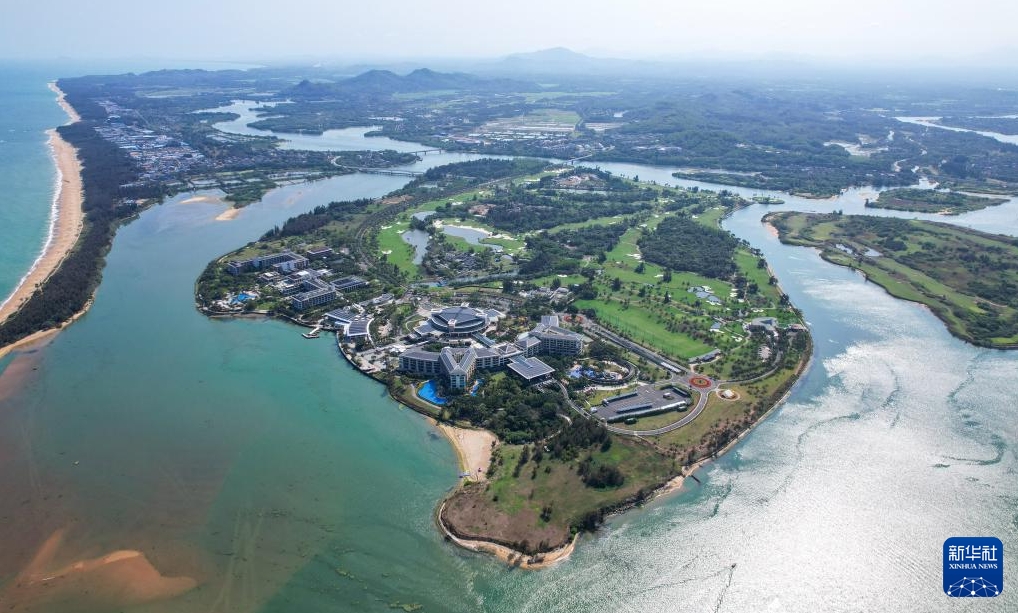 開幕前の準備を終えたボアオ・アジアフォーラム2026年年次総会　海南省