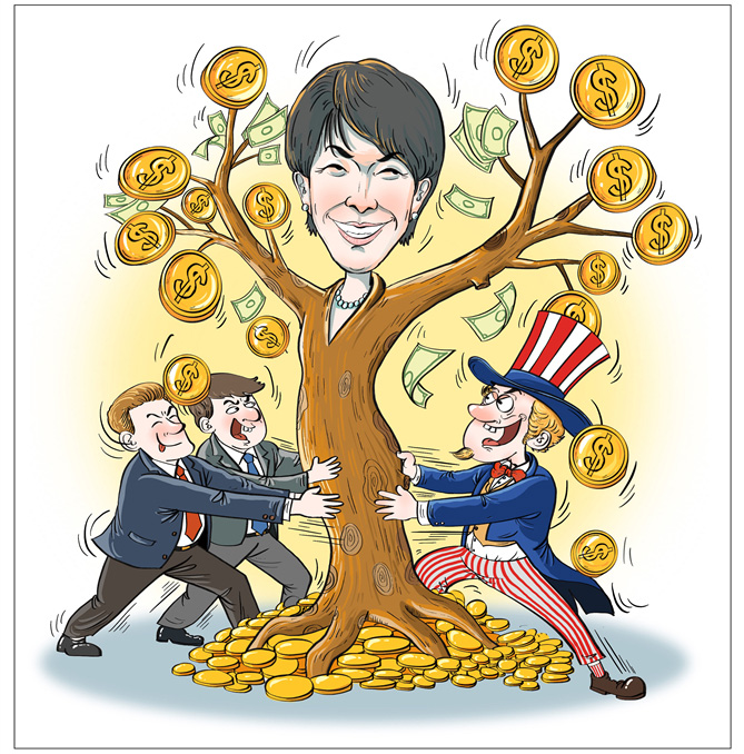 イラスト作成・譚希光（イラストの著作権は人民網が保有。無断転載禁止）