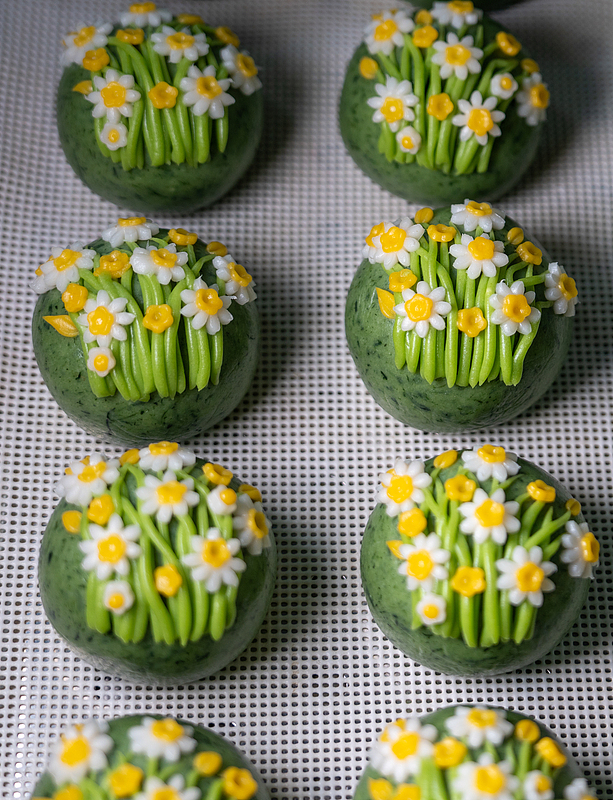 美しいデザインの清明節に食べる草餅が人気商品に　浙江省金華