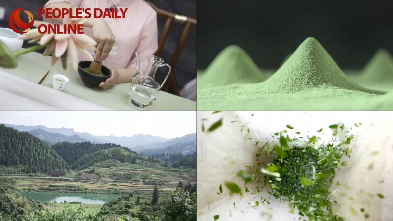 貴州省銅仁市では、あらゆるものが抹茶フレーバー