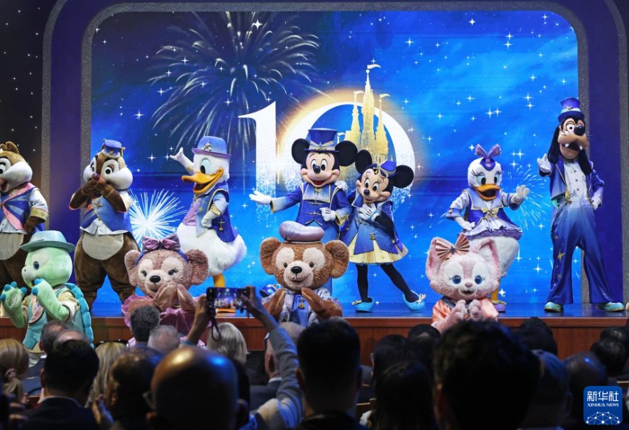 上海ディズニーランドが開園10周年記念イベント