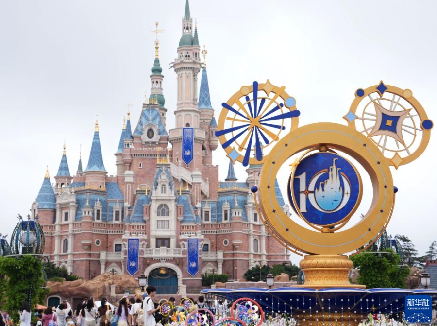 上海ディズニーランドが開園10周年記念イベント