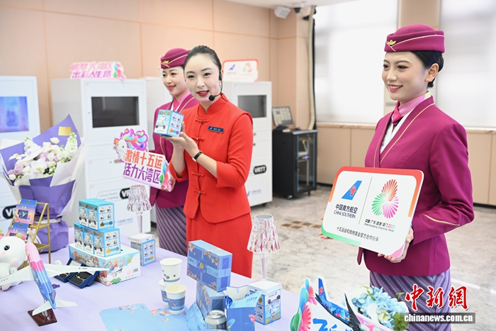 南方航空の第15回全運会テーマ特別塗装機「活力湾区号」