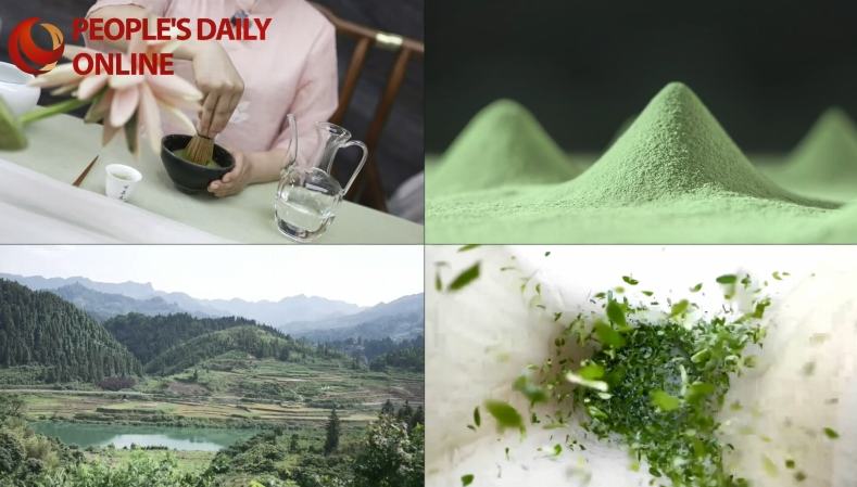 貴州省銅仁市では、あらゆるものが抹茶フレーバー                    世界において質の高い抹茶5杯のうち1杯は、貴州省銅仁市産だということを知っているだろうか。詳細>