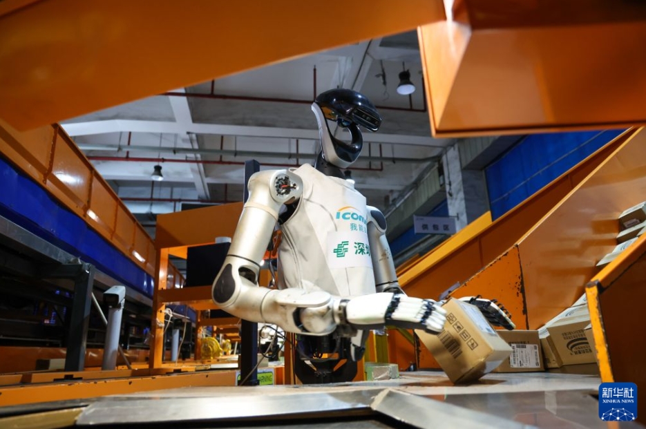 人型ロボットが市内各地で「着任」　広東省深セン