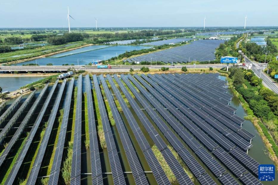 無限の可能性秘め、富を生み出すグリーン電力　江蘇省金湖