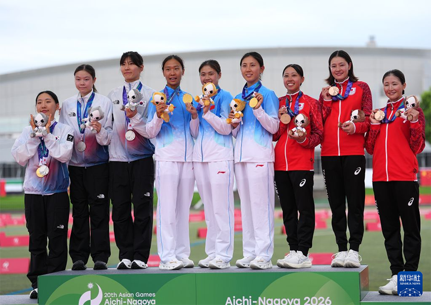 中国が近代五種女子団体で優勝、中国勢初の金メダル！　愛知・名古屋アジア大会