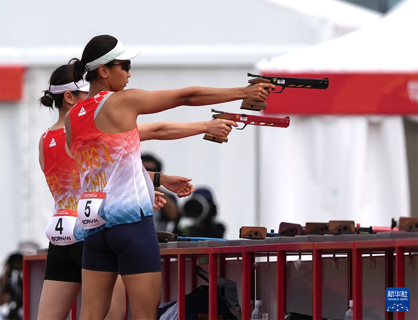 中国が近代五種女子団体で優勝、中国勢初の金メダル！　愛知・名古屋アジア大会