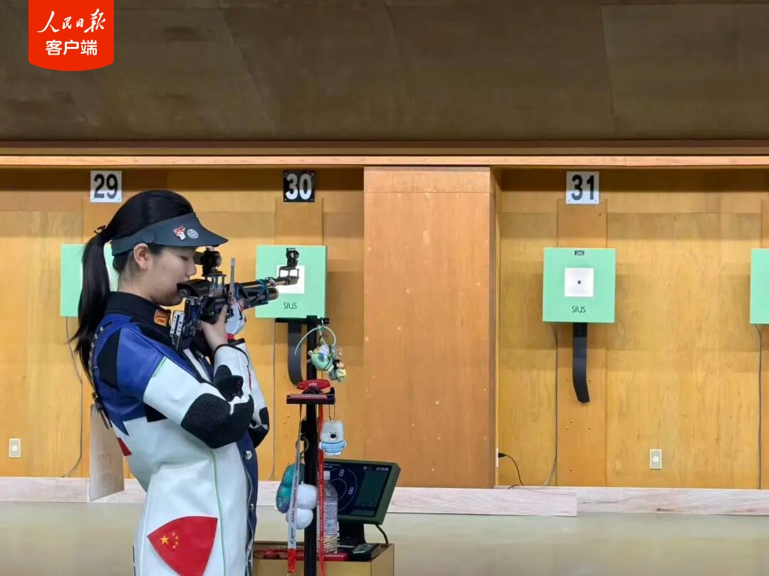 杜雨宸選手（撮影・孫亜慧）。